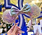 Disney Minnie 50th Anniversary Ears Earidescent Iridescent PinkBow Headband