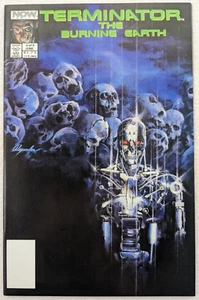 Terminator the Burning Earth 4 of 5; Now Comics 1990; Alexander Ross Ron Fortier - Picture 1 of 9
