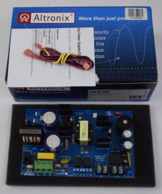 Altronix OLS180 Off-Line Power Supply/Charger - Open & Tattered Box - New - Image 1 of 3