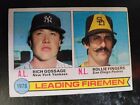 1979 Topps #8 1978 Leading Firemen - Rich Gossage / Rollie Fingers