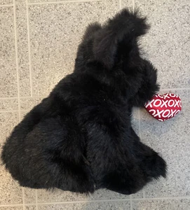 CARLTON CARDS RARE Scottie Terrier Plush 12" sitting dog - Imagen 1 de 4
