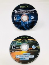 Need for Speed Underground 1 And 2 Disc Only Game Lot (Microsoft Xbox) Tested