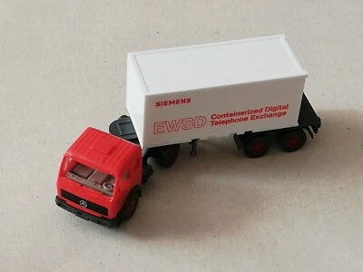Wiking 1/87 MB 1632 Container Zug Siemens Heckfenster offen Rarität aus Sammlung - Bild 1 von 4