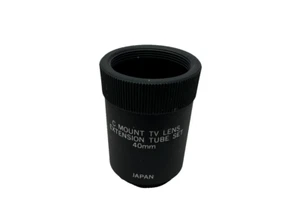 C Mount TV Lens Extension Tube Set 40mm Japan - Picture 1 of 3