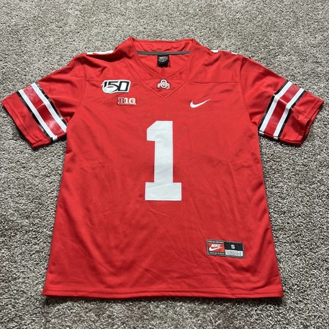 Ohio State University Buckeyes Nike Men's football jersey #1 Justin Fields Small Cover