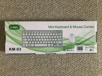  Keyboard&Mouse Slim 2.4G Wireless Optical Mouse Combo Set For PC Laptop In Box. - Image 1 of 2