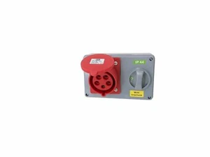 16A 5 polige Wandsteckdose Verriegelungssteckdose 240V IP44 - Bild 1 von 1