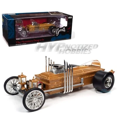 AUTO WORLD 1:18 GEORGE BARRIS DIE-CAST "MUNSTERS DRAGULA"  AWSS137* - Image 1 of 4