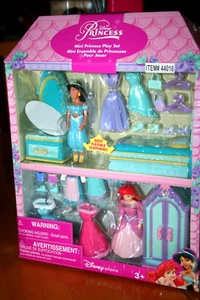 Disney Princess Mini Playset Doppio - Gelsomino e Ariel - Nuovo in confezione - Foto 1 di 9