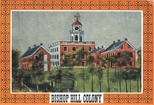 Postal Boot Hill Colony Illinois Inmigrantes Suecos Tierra Prometida Interphil76 - Imagen 1 de 2