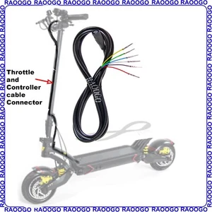 QS-S4 Display Kabel Zero & Vsett Connect Controller Gasgriff Elektroroller - Bild 1 von 5