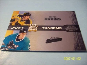 2010-11 Panini Play-Off Contenders "Draft Tandems" # 12 J.Thornton & P.Marleau!  - Picture 1 of 2