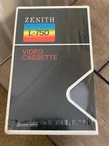 Zenith L-750 Sistemi beta videocassette bianche - Foto 1 di 6