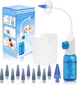 Ear Wax Removal, Ear Wax Removal Tool, Manual Ear Irrigation Flushing System, Ea - Picture 1 of 12