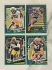 2023 Panini Packers Color Match RC Lot, Musgrave Green Wave, Van Ness Green...