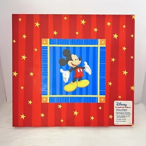 VTG Disney Mickey Mouse 12X12 Red Scrapbook Album & Box Sandy Lion New Sealed - Picture 1 of 13
