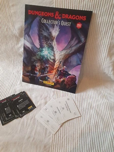 Libro de misiones de coleccionistas de Dungeons & Dragons + colección debut de pegatinas - Imagen 1 de 2