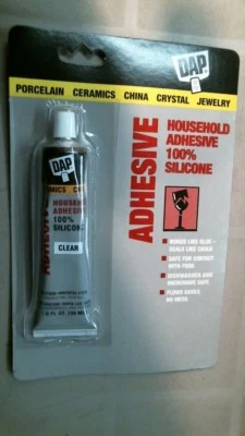 DAP 00698 Household Adhesive, 100% Silicone, FREE SHIPPING
