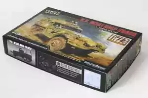 FORCES OF VALOR 873007A U.S. M3A1 HALF TRACK NORMANDY 1944 SCALA 1/72 - Foto 1 di 2