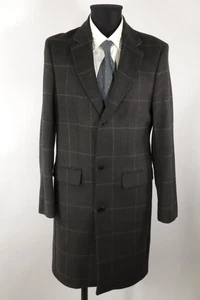 Zara Man grau-karierter Herren-Kurzmantel Gr.L Top Zustand - Bild 1 von 8