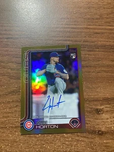 2025 Topps Update Gold Real Ones Autograph Cade Horton #140 Cubs (44/50) - Bild 1 von 1