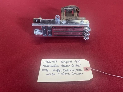 1966-67 Оригинальный GM Oldsmobile управление обогревателем - Изображение 1 из 4