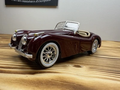Bburago 1/24 - Jaguar Xk 120 Roadster 1951 Amarant 1:24 - BU22018AM - [Neuf] - Photo 1/4