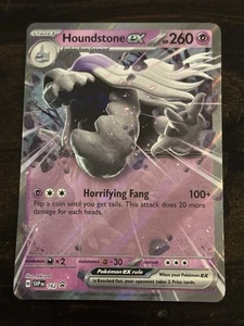 Houndstone ex 162 Sv: Scarlet & Violet Promo Cards Holo - Picture 1 of 1