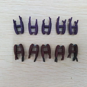 Lot of 10pcs Mega HALO Bloks Convent Red & Purple Plasma Rifle Weapons - Picture 1 of 2