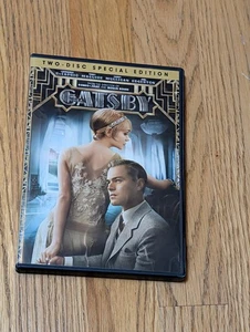 The Great Gatsby DVD 2013 Two-Disc Special Edition Leonardo DiCaprio - Imagen 1 de 4