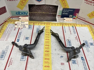 06-12 FORD FUSION HOOD HINGE HINGES (PAIR) LEFT RIGHT GRAY oem - Image 1 of 4