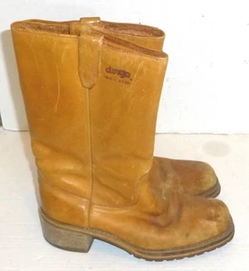 Botas Campus Western de Cuero Aisladas Dingo De Colección Para Hombre Talla: 9 D LEER POR FAVOR - Imagen 1 de 14