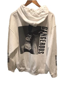 Ariana Grande Dangerous Woman Tour White Graphic Hoodie Unisex Large - Picture 1 of 7