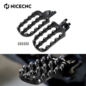 Billet CNC Enlarge Foot Pegs Pedals Rest For Honda CRF1100L CRF1000L Africa Twin - Picture 1 of 14