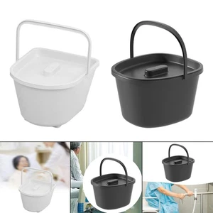 Portable Commode Chair with Bucket for Bedroom And Camping - Picture 1 of 13