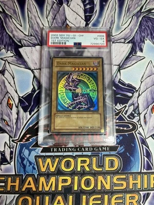 Yu-Gi-Oh! Dark Magician SDY-006 Ultra Rare 1st Edition PSA 4 VG-EX - Image 1 of 2