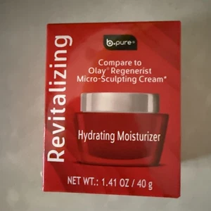 b-pure Revitalisierende feuchtigkeitsspendende Nachtcreme mit Vitaminen E, B3 & B5 - NEU - Bild 1 von 4