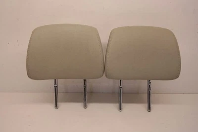 08-10 Juego de reposacabezas delanteros Saab 9-3 x2 cuero gris  Foto 1 de 4