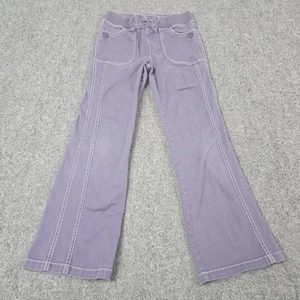 Children's Place Stretch Jeans Size 8 Girls Jegging Purple Bootcut READ - Picture 1 of 5