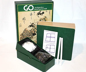 Vintage 1973 GO 3M Bücherregal Klassiker Spiel orientalischer Geschicklichkeit Strategie KOMPLETT - Bild 1 von 6