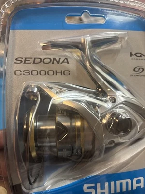 Carrete giratorio de almeja Shimano Sedona C3000 6,2:1 HGFI (SEC3000HGFIC) Foto 1 de 4
