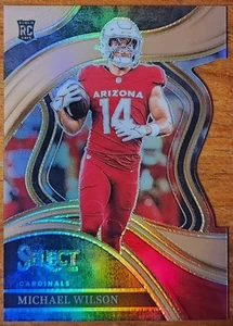 2023 Panini Select - Club Level Michael Wilson #234 Copper Prizm Die-Cut /299... - Picture 1 of 3