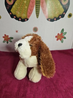 GANZ Webkinz Lil' Kinz Basset Hound Brand Tag HS013 Plush Dog NWT - Image 1 of 4