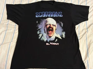 Scorpions - Blackout Band T-Shirt - Herren XL - ROCK METAL Germany - 2018 Reprint - Bild 1 von 4