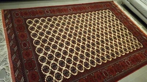 Large Original Handmade Traditional Persian Floor Rug Carpet Red - 300cm x 205cm - Picture 1 of 14