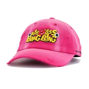 Kiss Kiss Bang Bang Hat Cap Bleached Hot Punch Field Grade Distressed Dad NEW - Picture 1 of 11