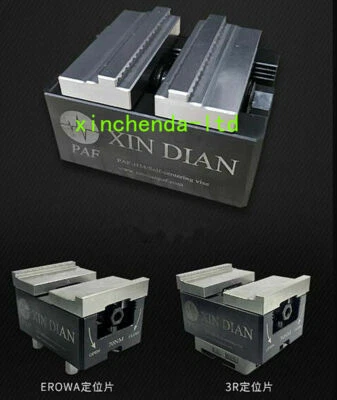 XINCHENDA-CO.LTD CNC EDM Wire Spark Fixture 3R EROWA Positioning Self-centering Vise 8-55 50-75mm