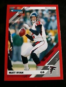 Matt Ryan Football Autographed Atlanta Falcons Sports Trading Card 
