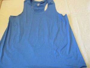 athletic works blue tank top sz m - Picture 1 of 4