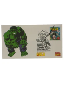 Hulk #1 USPS First Day Of Issue Stamp Marvel Universe Comics Super Heroes 2007 - Picture 1 of 3